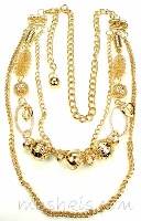 Indian ethnic necklace - click here for large view